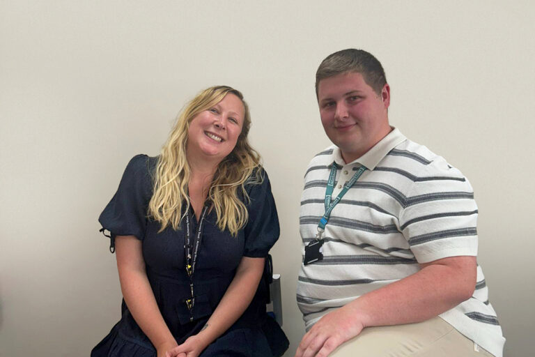 Back to school: former Ormiston Venture Academy student returns to Ormiston school for teacher training